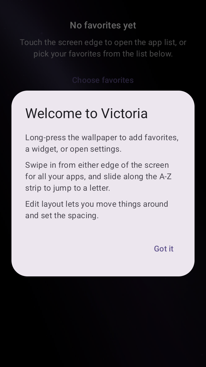 Victoria Launcher截图