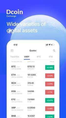 大币网Dcoin交易所 4.1.0 安卓版 1