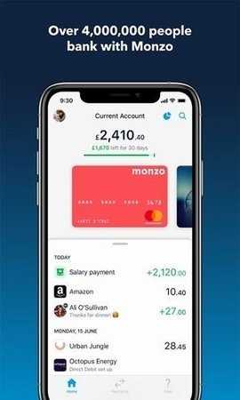monzobank 5.56.1 安卓版 1