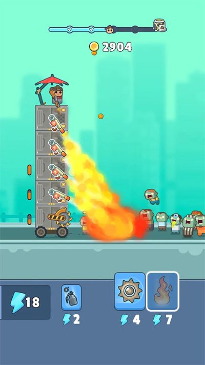 尸潮战车无限金币版 1.17.0 安卓版 1